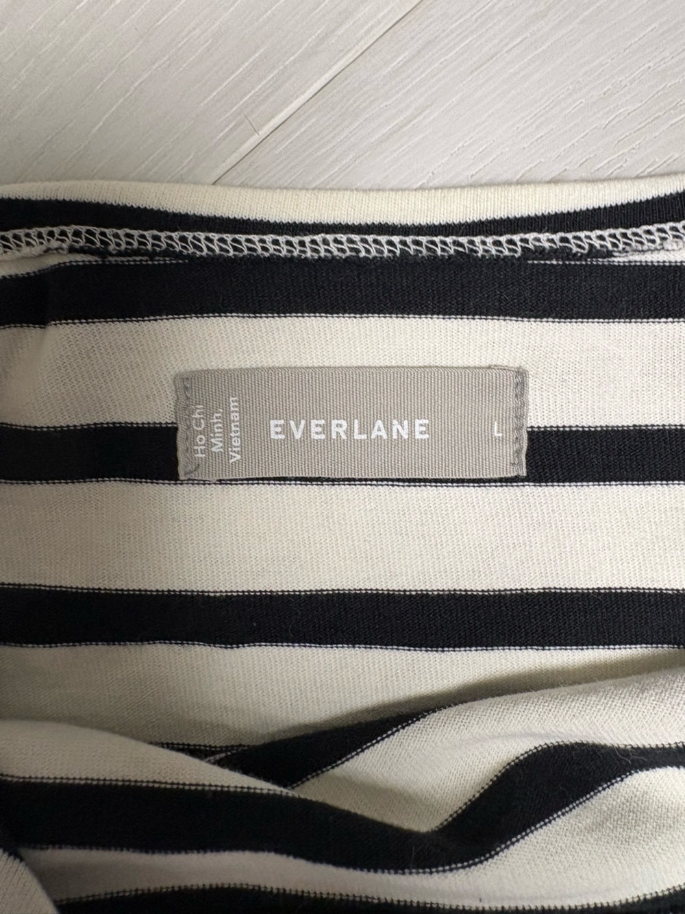Everlane striped long sleeve - Picture 6 of 6